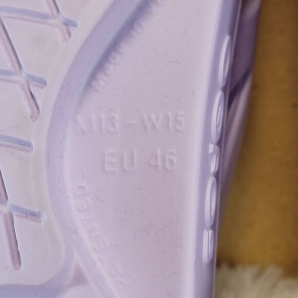 Oofos OOriginal Unisex Lavender Flip Flops- Size M13/W15- NWT - Picture 7 of 9